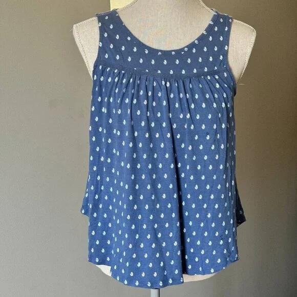 GAP Cotton Blend High-Low Sleeveless Top - Size XS - Picture 1 of 7